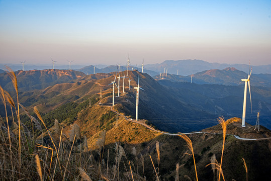 高山风能发电