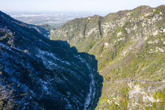 秦岭秋景