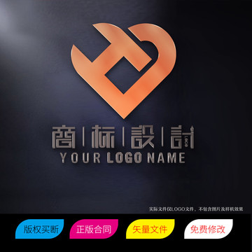 HL字母或HV字母LOGO