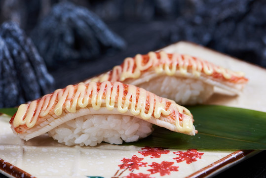 火焰蟹棒寿司