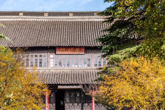 中国扬州大明寺的藏经楼