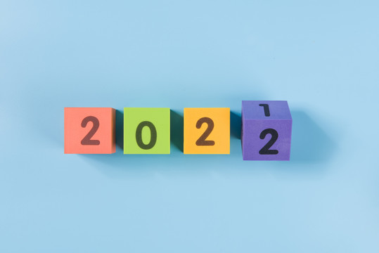 2022新年跨年概念
