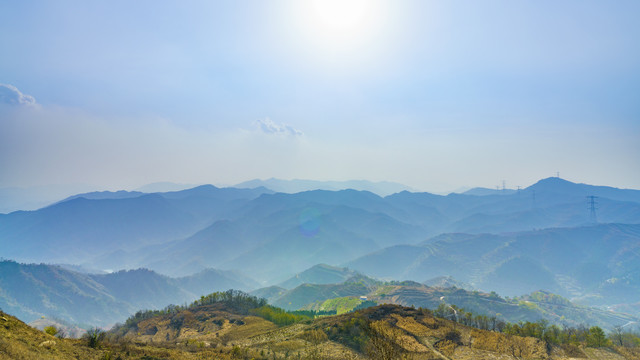 山峦群山