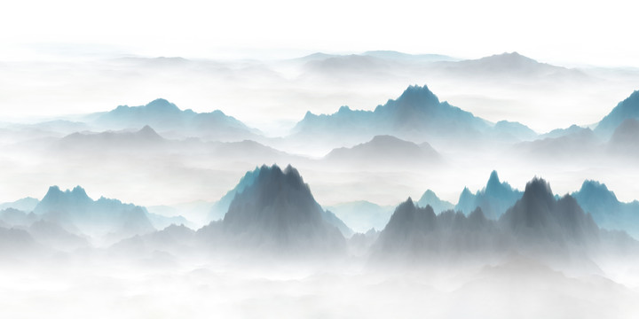 云雾山水