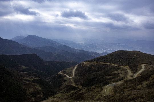 丘陵风貌