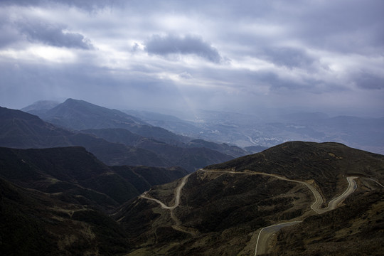 丘陵风貌