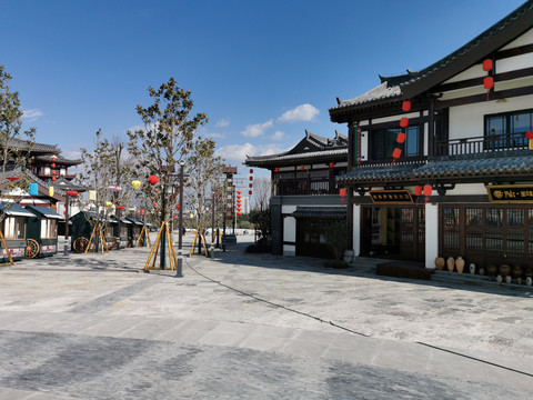 中式古建商业街
