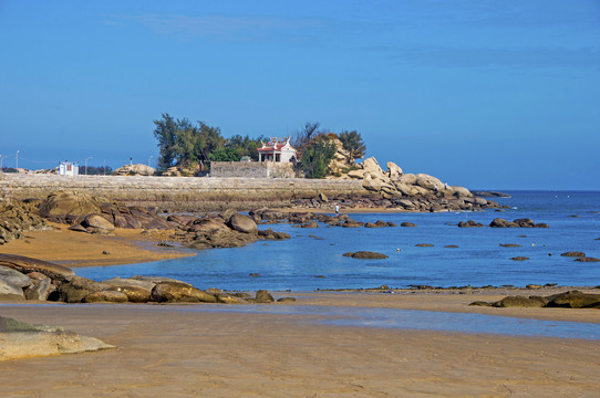 泉州红塔湾海岸风景