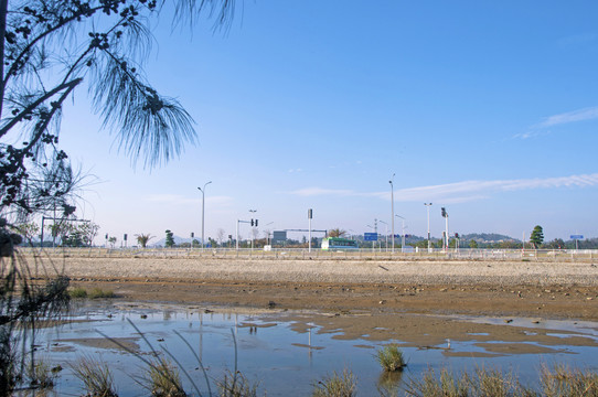 石狮红塔湾旅游公路沿途风景