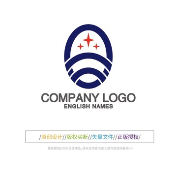 椭圆形LOGO