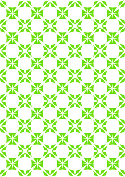 素色花纹
