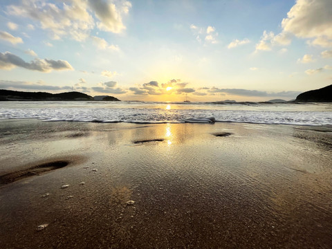 海边沙滩