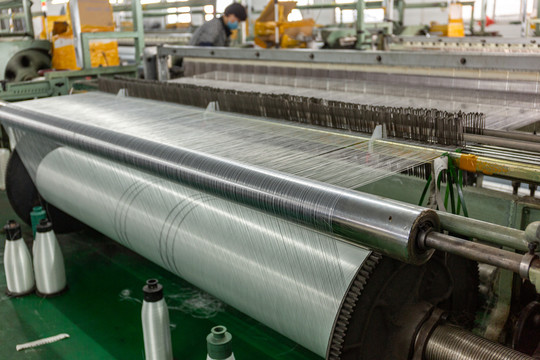 玻纤网格布成产工厂织布原料
