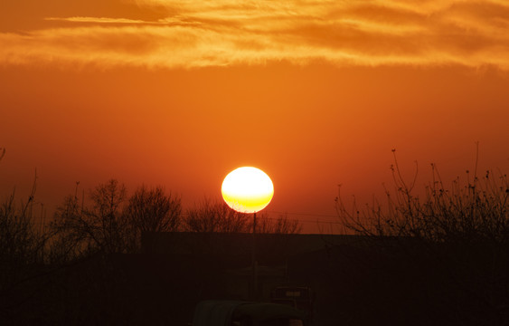 夕阳