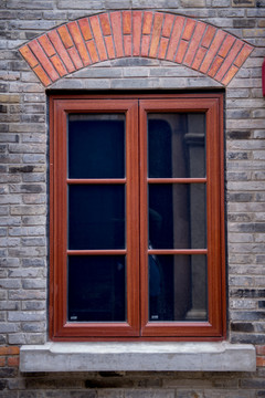 老上海石库门窗户