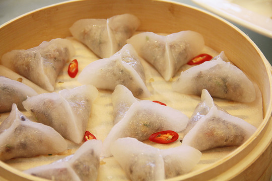 三鲜水晶饺