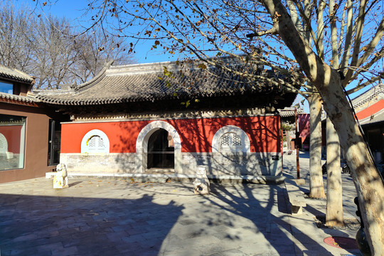 北京智珠寺山门