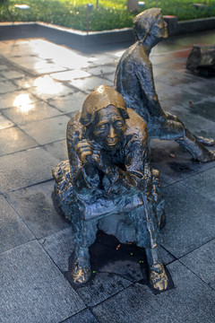 杭州西湖雕塑