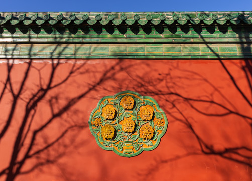 北京历代帝王庙影壁