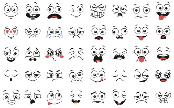 多种情绪表情图标