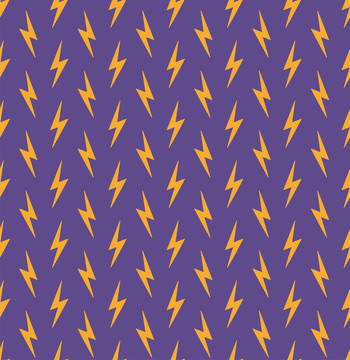 紫色底黄闪电背景