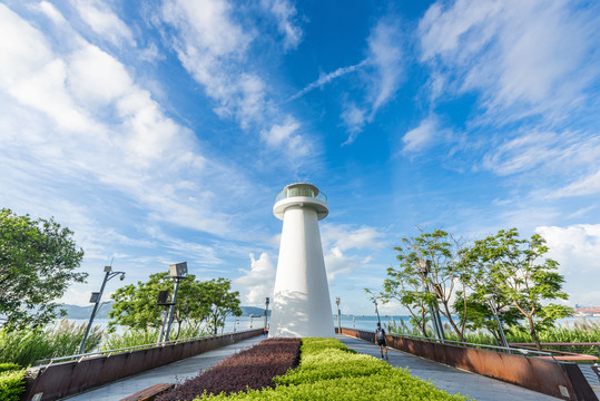 深圳南山灯塔纪念台地