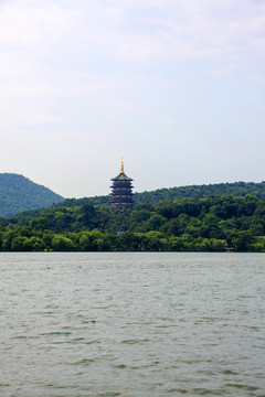 杭州西湖雷峰塔