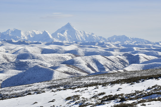 贡嘎山