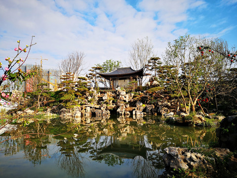 小区水景