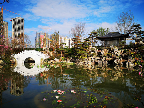 小区水景