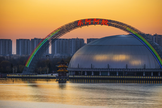 水城夜色