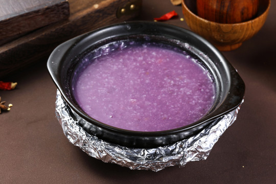 紫薯杂粮粥