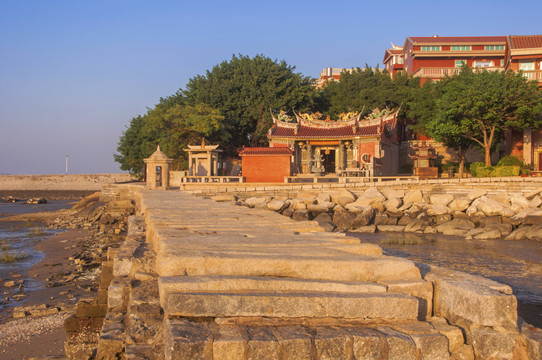 林銮渡海堤等建筑景观