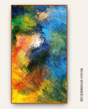 现代抽象油画