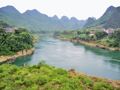 广西忻城红水河