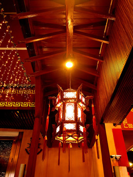中式传统吊灯灯笼