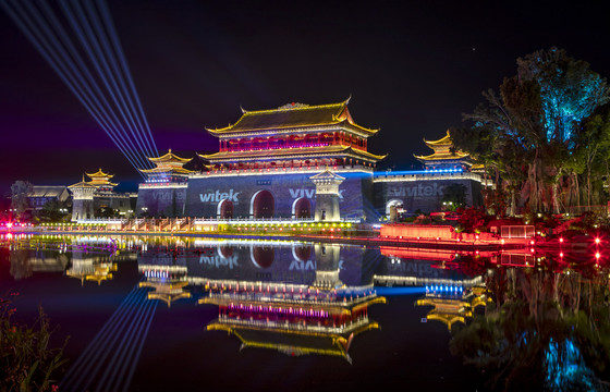 福州闽越水镇夜景