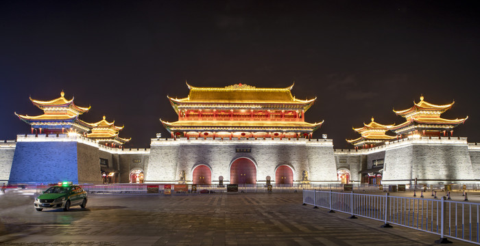 福州闽越水镇夜景