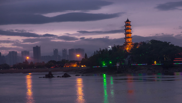 江边夜景历史纪念馆