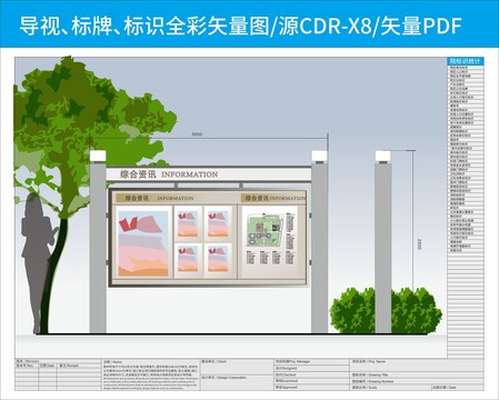 导视牌