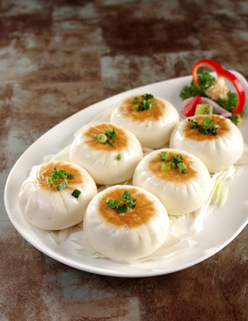 京葱生煎包