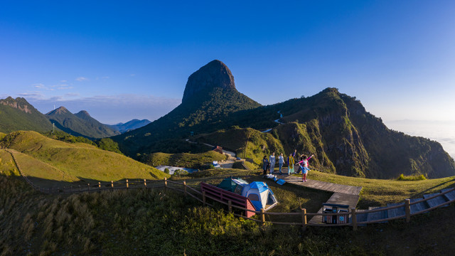 广西岑溪天龙顶国家山地景点美