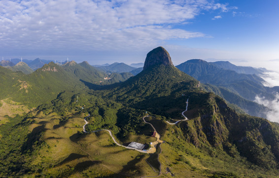 广西岑溪天龙顶国家山地景点美