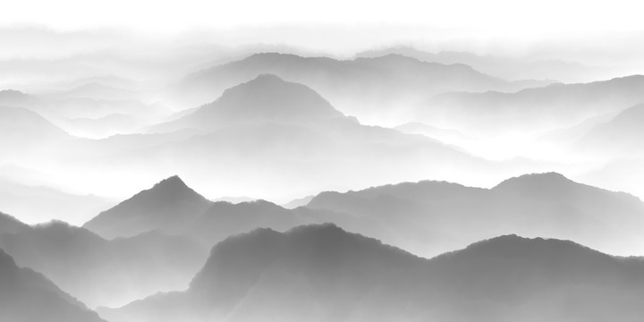 云雾山水