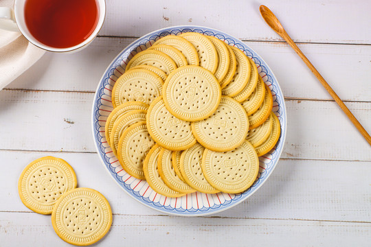 原味圆饼干