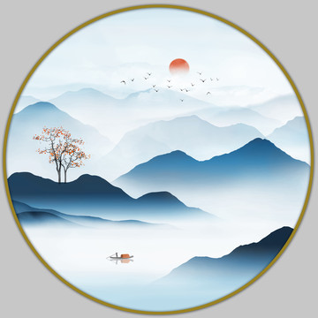 山水画