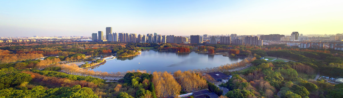 上海世纪公园全景