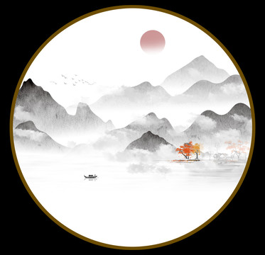 山水画
