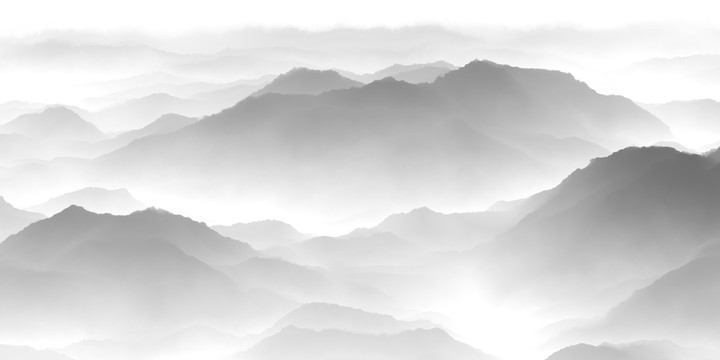 云雾山水