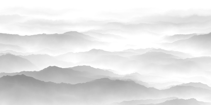 云雾山水